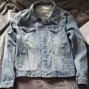 American Tall Classic Blue Denim Jacket Size Womens XL/ XT